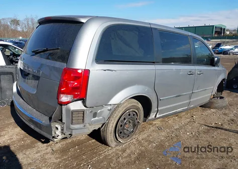 2016 Dodge Grand Caravan American Value Pkg z USA, uszkodzony, nr VIN 2C4RDGBG1GR356133
